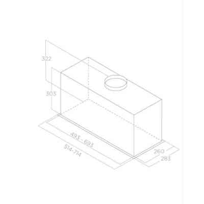 Витяжка кухонна Elica ENTER IX/A/52 Вінниця