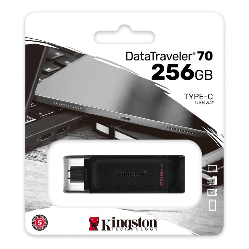 Flash Kingston USB 3.2 DT 70 256GB Type-C Київ - фото 3