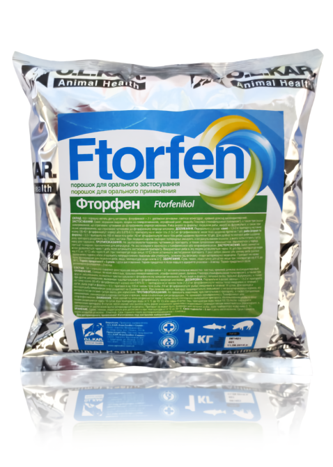Фторфен порошок 2% 1кг (Флорон) O.L.KAR Винница - изображение 1