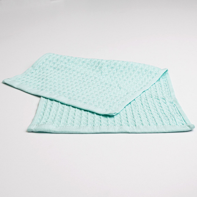 Набір вафельних рушників 30х50см 12 шт GM Textile 260г/м2 (6 кольорів) Суми - фото 6