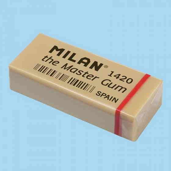 Гумка "Milan" CMM1420-05 прямоукатна Master Gum 5,5*2,3*1,3см, шт Київ