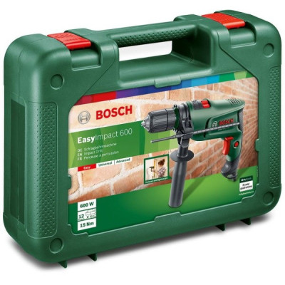 Дриль Bosch EasyImpact 600, кейс (0.603.133.020) Вінниця - фото 8
