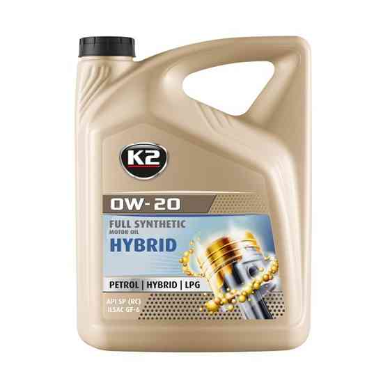 Моторне масло K2 Hybrid Oil 0W-20 5л Львів