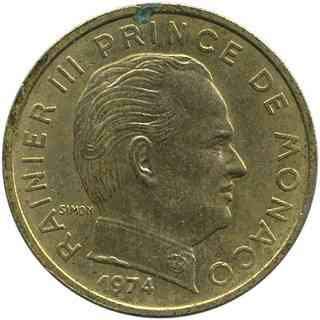Монако 10 сантимов, 1974 (Д) Полтава