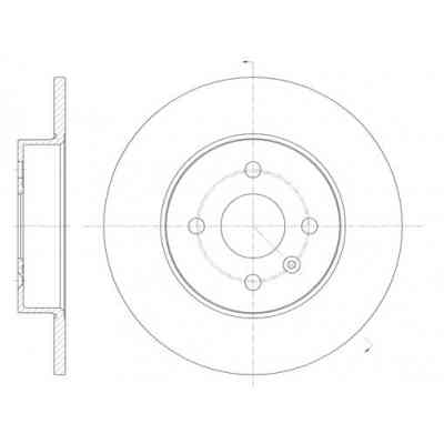 Гальмівний диск REMSA 6789.00 Вінниця