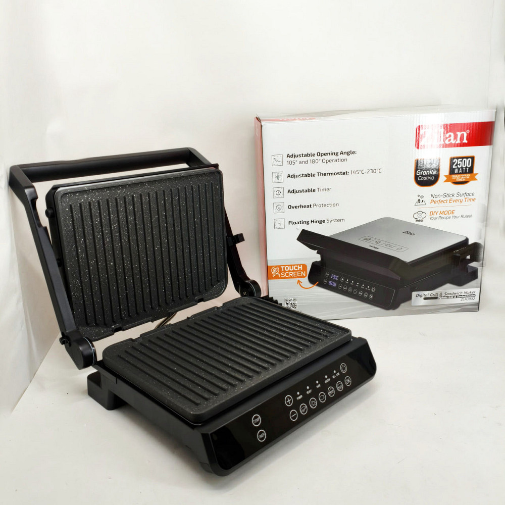 Притискний гриль для булочок і сендвічів, Притискний домашній гриль Якісний LZ-52 Львів - фото 10