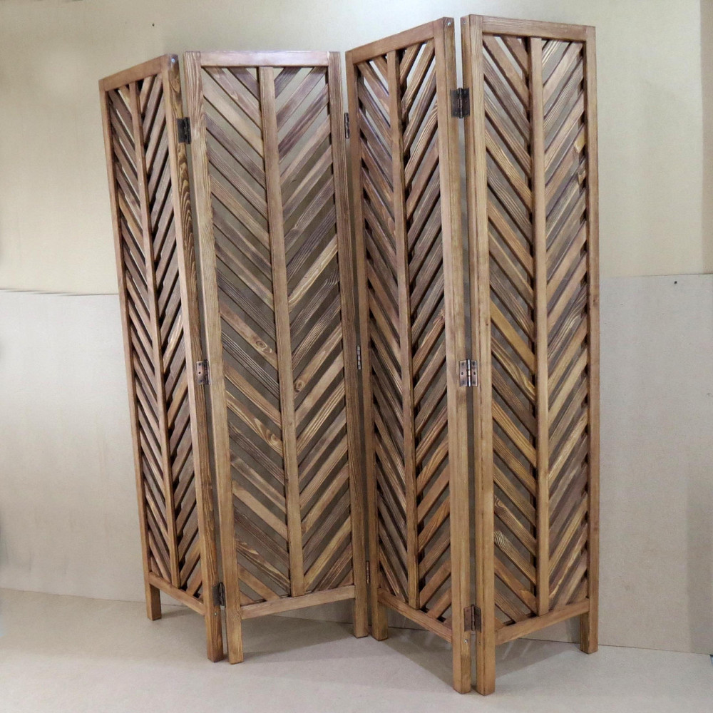 Деревянная ширма 