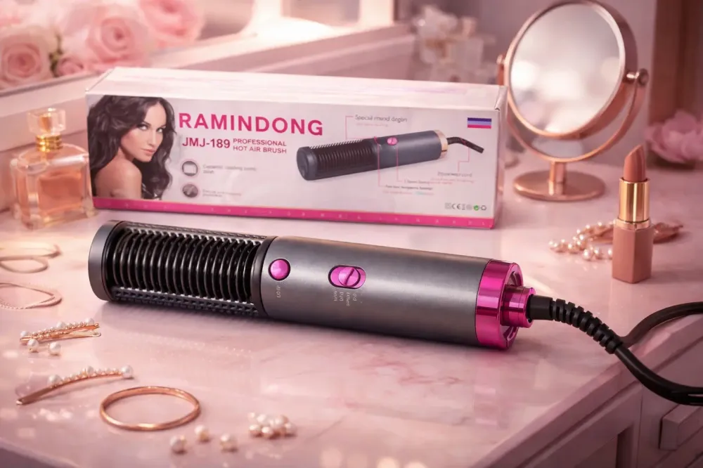 Расческа-фен Ramindong JMJ-189 с турмалиновым покрытием Коломия - фото 1