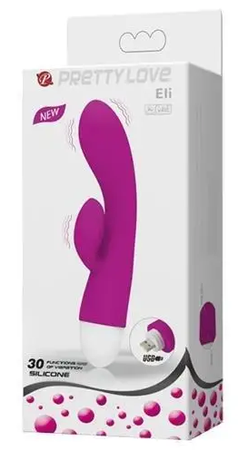 Вібратор - Pretty Love Eli Vibrator Purple Sex Aura Київ - фото 3
