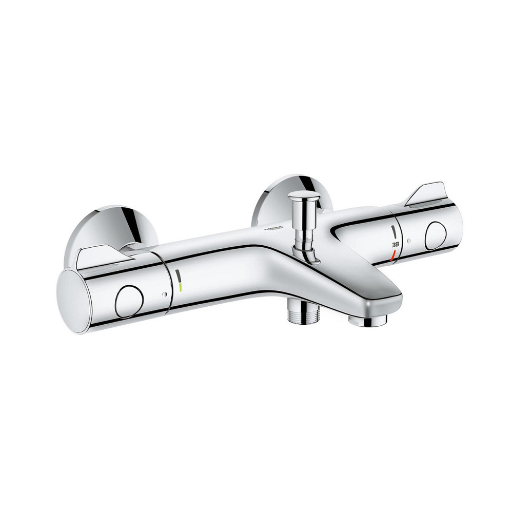 Смеситель для ванны Grohe Grohtherm 800 34567000 с душевым гарнитуром 27853001 (34567001) хром Киев - изображение 2