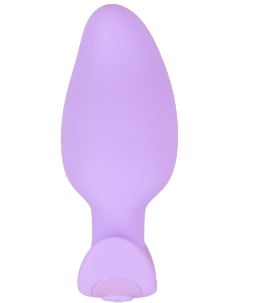 Анальна пробка з вібрацією Vibrating Mini Butt Plug Purple Sex Aura Київ - фото 9