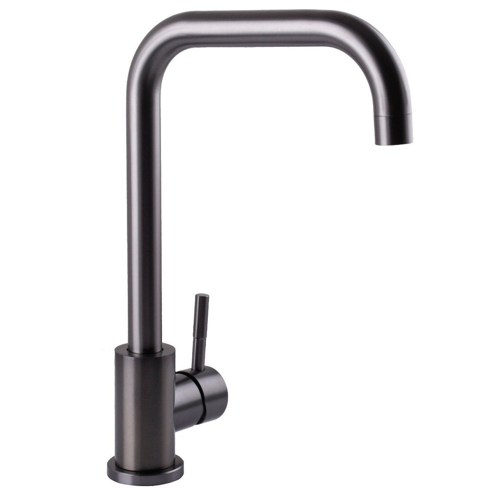 Смеситель для кухни WEZER EKO4B-01-GUNGREY графит Киев - изображение 1