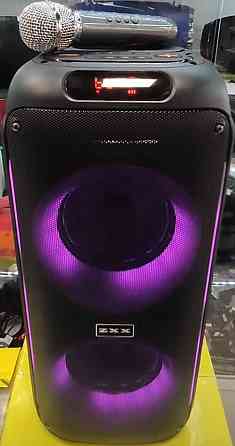 Беспроводная акустика с микрофоном мощность 1000Вт блютуз колонка. Харьков