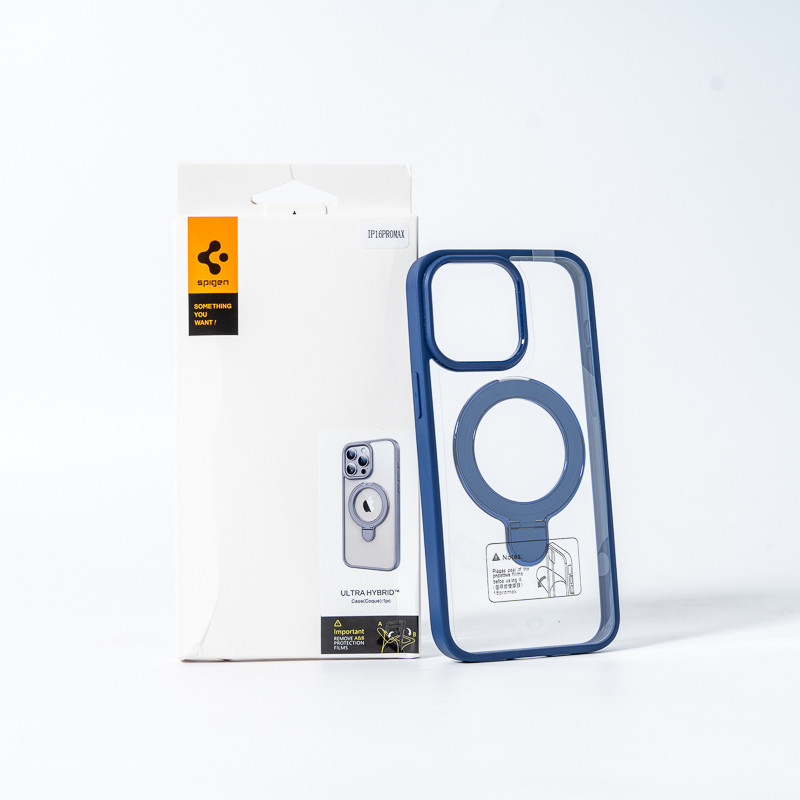 Чохол для смартфона Spigen AAA Magnetic Ring for Apple iPhone 14 Pro Blue Київ - фото 1