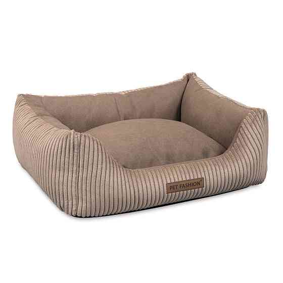 Лежак Pet Fashion DEVID для собак песочный 62*50*19 Киев