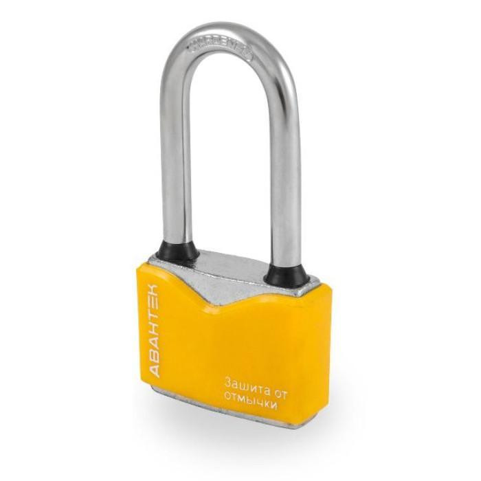 Замок навісний АВАНТЕК Кольоровий LXCP-L 60 (60мм) довга дужка Харків - фото 2