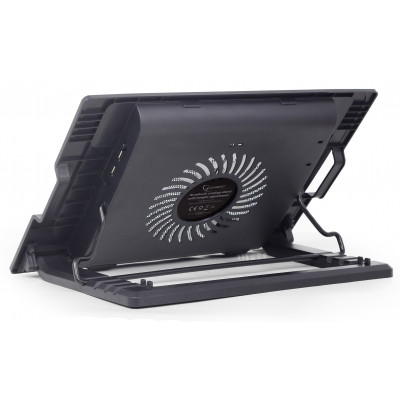 Підставка до ноутбука Gembird до 17", 1x150 mm fan, black (NBS-1F17T-01) Вінниця - фото 3