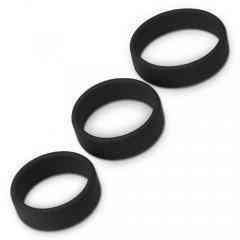 Ерекційні кільця - Power Plus Soft Silicone Pro Ring Black Sex Aura Київ