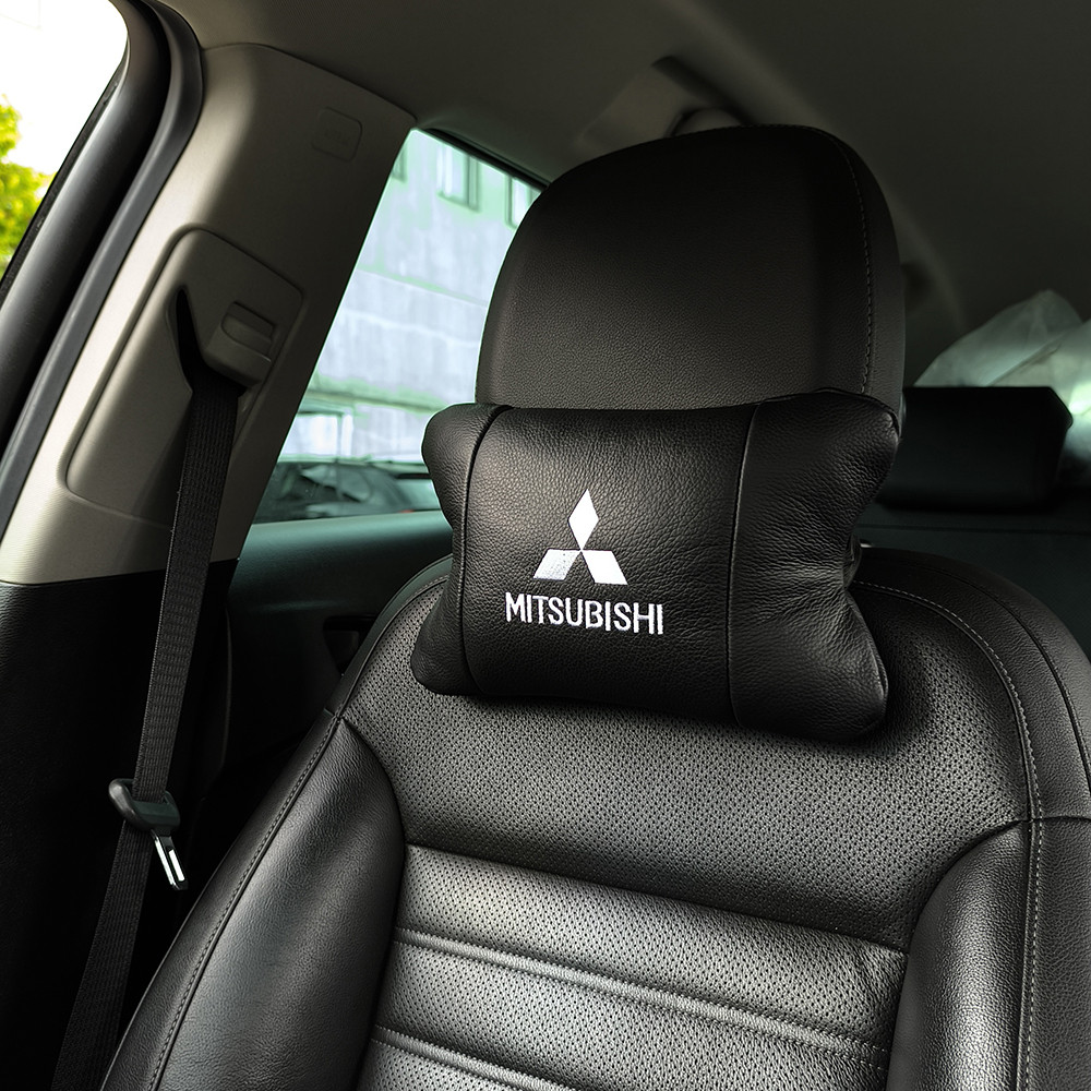 Подушка для шеи для водителя Mitsubishi, Подушка на подголовник в авто, Подарок в машину мужчине AW-49 Львов - изображение 7