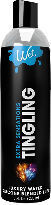 Распродажа!!! Охлаждающий лубрикант Wet Extra Sensations Tingling (236 мл) (срок 30.01.2027) Sex Aura Киев - изображение 1