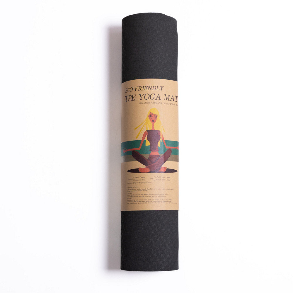 Yiwu Килимок для йоги нековзкий 173×58 см Зелений HP-42-10GR Коломыя - изображение 4