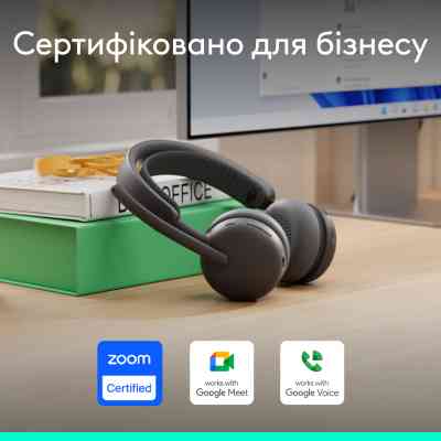 Наушники Logitech Zone Wireless 2 ES Busines Graphite (981-001498) Вінниця