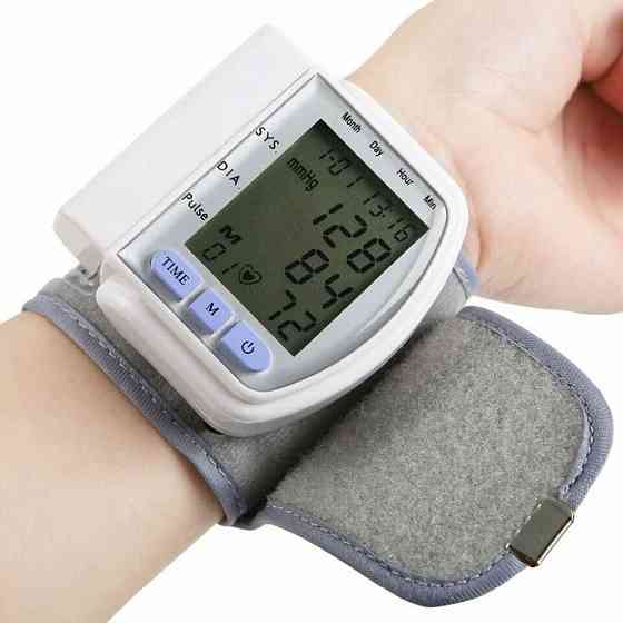 Автоматический тонометр на запястье CK-102S на батарейках SBR Киев