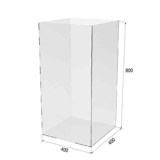 Коробка акриловая EKOSTAR 400х400х800 Киев