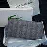 Чоловічий брендовий гаманець Lacoste (А7) сірий