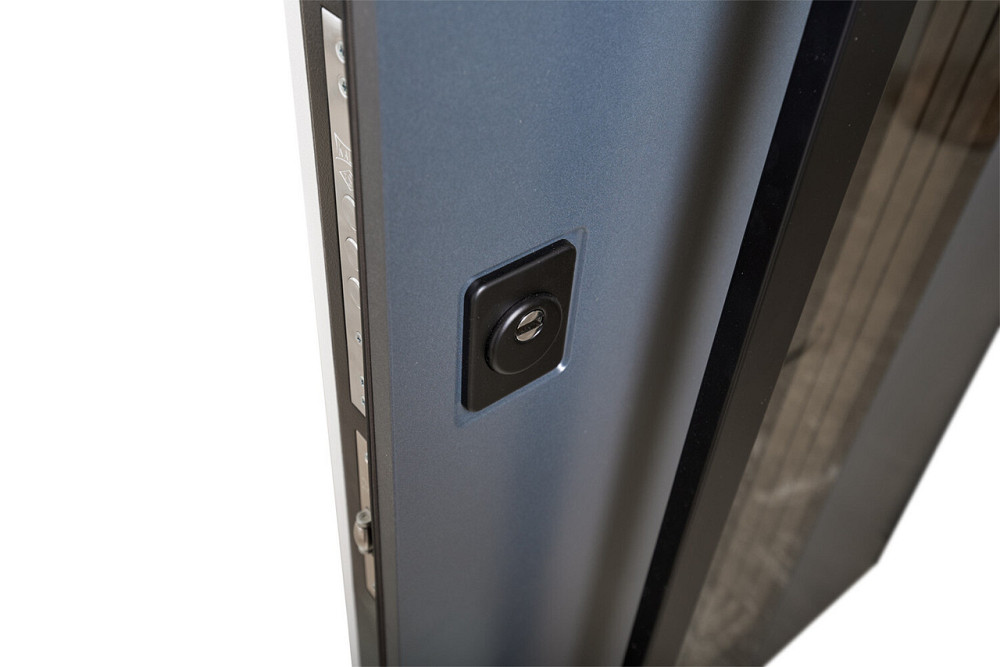 Входная дверь с терморазрывом Abwehr Cottage Queen Лампре Антрацит + Белая уличная пленка 960*2050 мм Киев - изображение 6