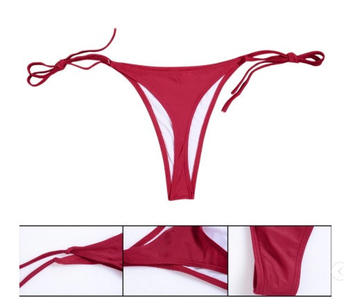 Трусики для купальника бікіні бордовий Київ - фото 3