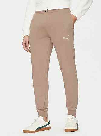 Чоловічі завужені штани під манжет Puma, тканина лакоста new Tech knit Київ