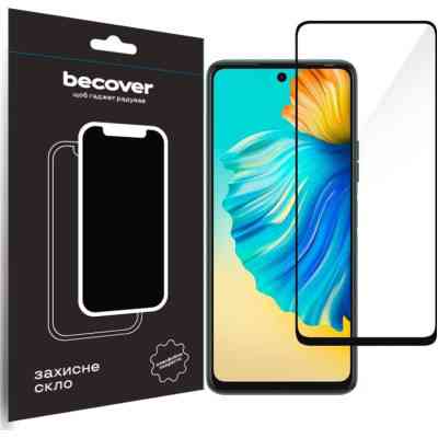 Стекло защитное BeCover Tecno Camon 19 (CI6n)/19 Pro (CI8n) Black (708162) Винница