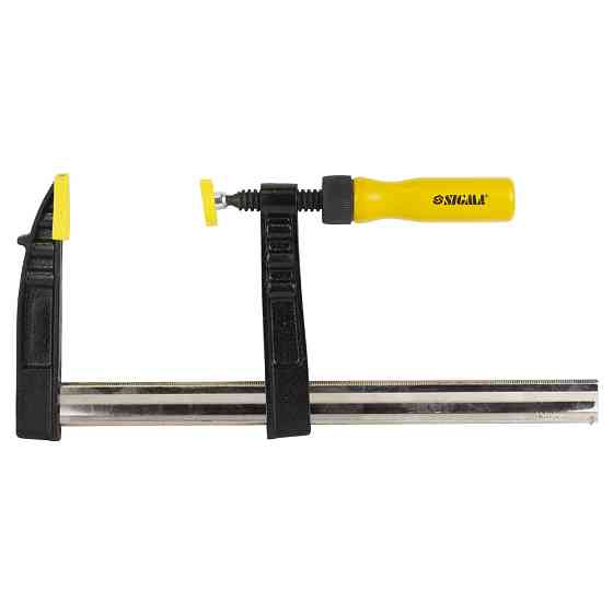 Струбцина столярная тип F 300×120мм DIN 5117 SIGMA (4242461) Ровно