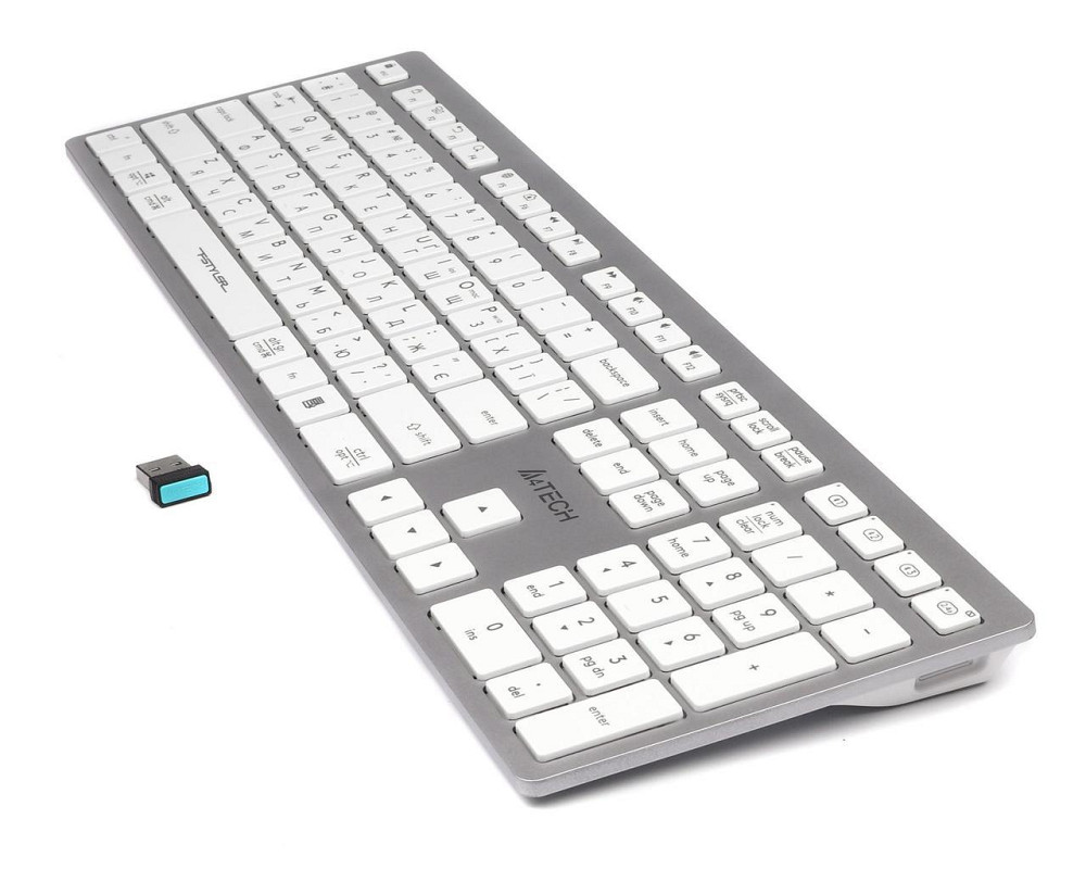 Клавіатура A4Tech FBX50C White Білий Харків - фото 6