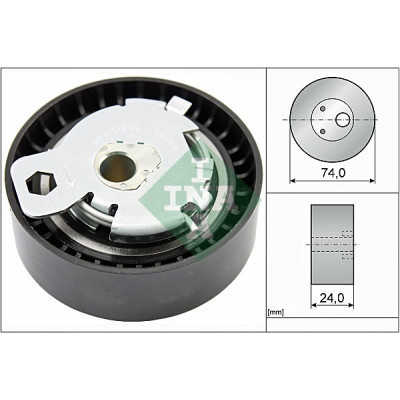 Ролик натягувача ременя INA 531 0497 10 Вінниця - фото 1