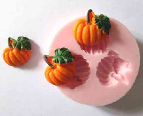 Молд силиконовый Тыквы 52 мм розовый Киев