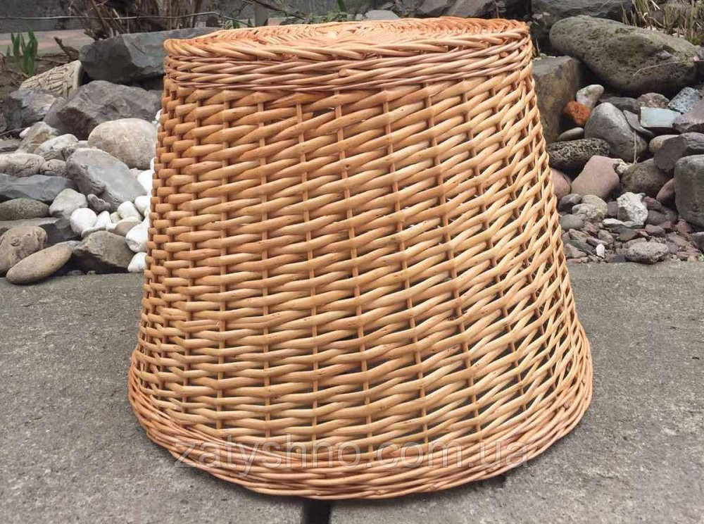 Круглая люстра плетеная | люстра из лозы большая /плетеная люстры в ресторан Киев - изображение 1