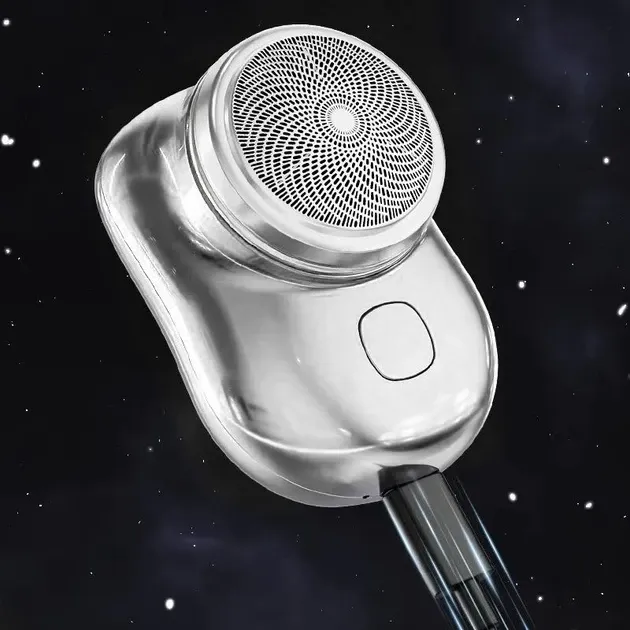 Бритва Mini Shaver USB, акумулятор 300 мАг, вологозахист IPX7, 3 леза, зарядка Type-C Одеса - фото 5