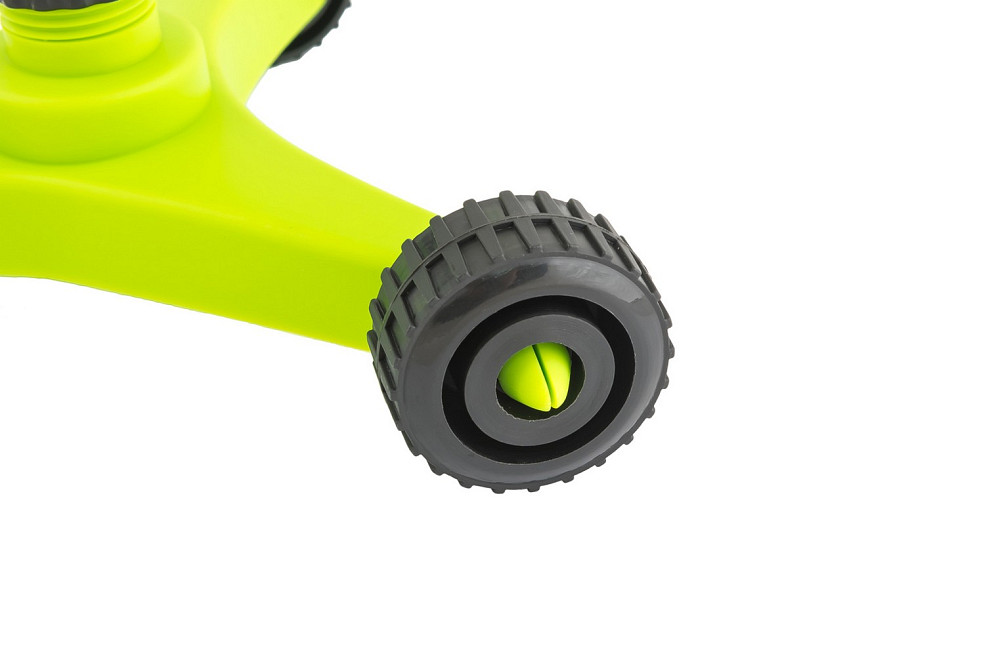 MASTERTOOL Зрошувач для поливу обертовий MASTERTOOL 3-х ріжковий ½" на коліщатках 12 м 180 м² 9 Киев - изображение 5