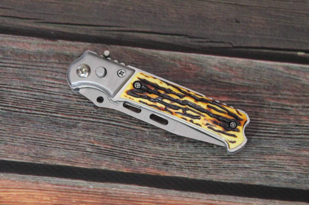 Ніж викидний, кістка 045-2, 7.5 см Дніпро - фото 6