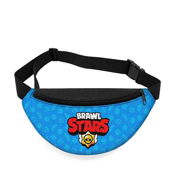 Дитяча сумка-бананка Brawl Stars 32х15 см на пояс або через плече (5934) Київ