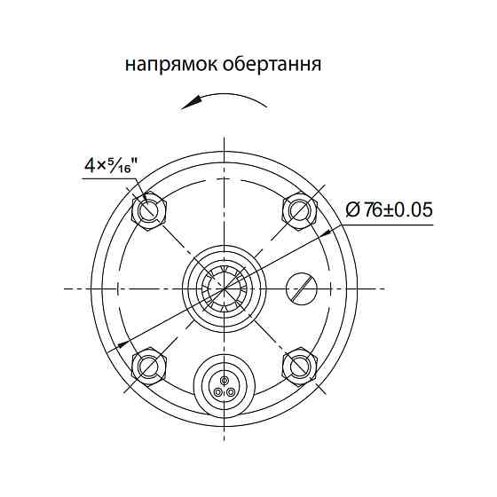 Aquatica Насос центробежный 0.92кВт H 105(82)м Q 55(35)л/мин Ø102мм AQUATICA 4QJD3-15-0.92 (778 Коломия