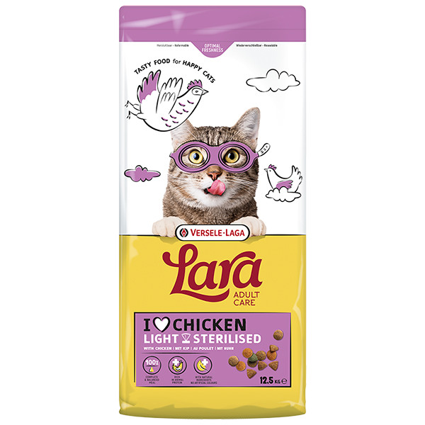 Lara Adult Care Light Sterilised ЛАЙТ СТЕРІЛАЙЗИД сухий преміум корм для стерилізованих або малоактивних котів Київ - фото 1
