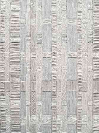 Обои виниловые на флизелине AdaWall Beta1.06х10 полосы под соломку голубые серые серебристые 1105-4 Киев