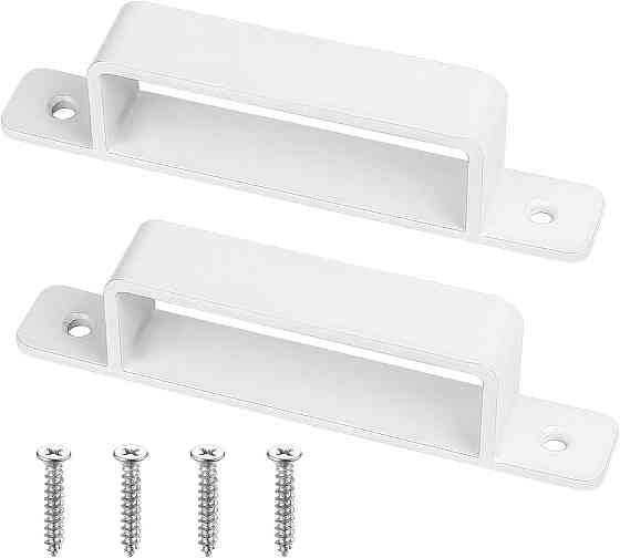 Ручка дверная Модель 032 Белая Чугунная Vintage 156 мм набор 2 для входных и межкомнатных дверей тяжёлая Киев