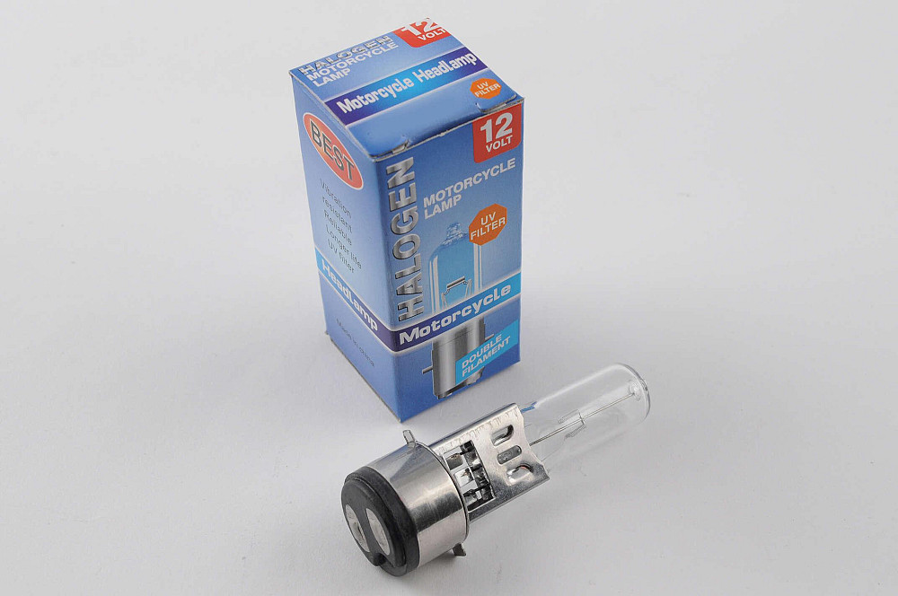 Лампа BA20D (2 вуса) 12V 35W/35W (біла) BEST (mod:B) Киев - изображение 1