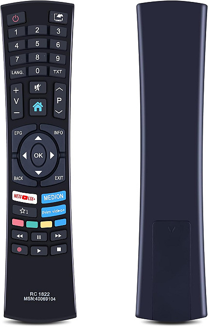 Пульт RC1822 для телевізорів Medion Smart TV MSN-40069104 MD-31510 X14000 Луцьк - фото 1
