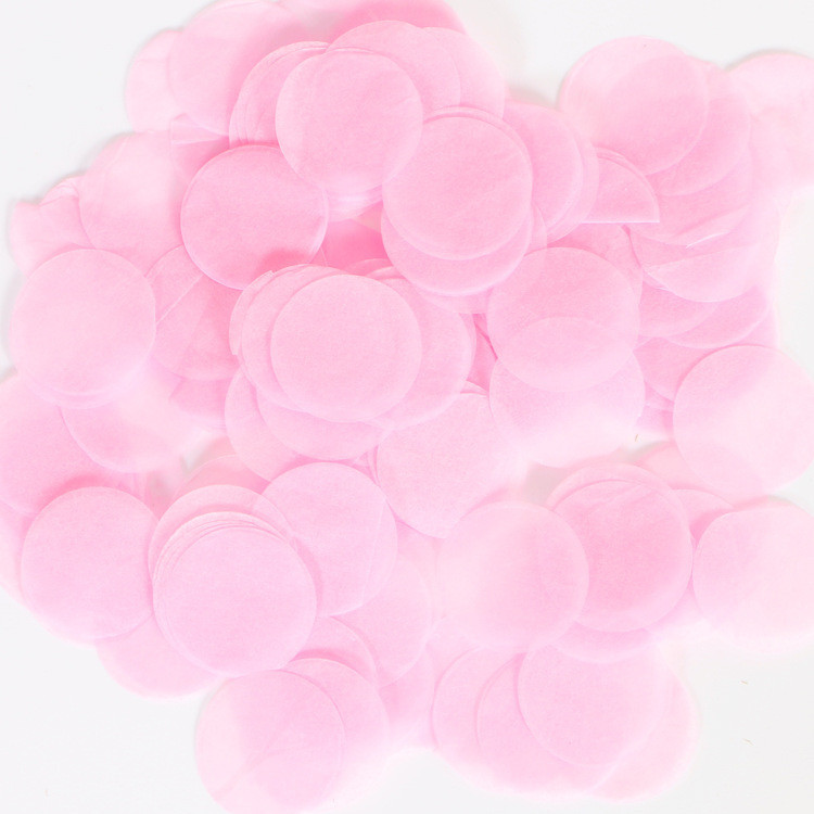 Конфетті кружки з паперу 10 г 25 мм рожевий Київ - фото 3