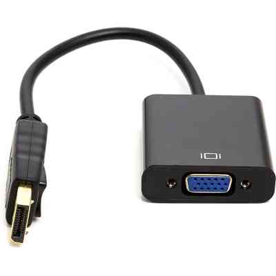 Переходник DisplayPort (M) to VGA (F), 0.15m PowerPlant (CA911875) Винница